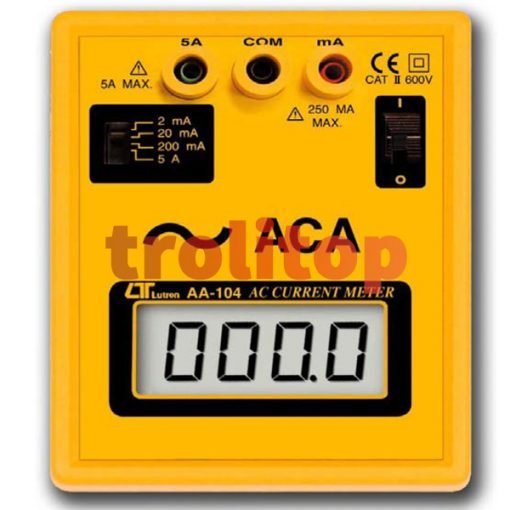 Lutron AA-104 ACA BENCH METER